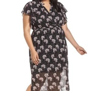 1. State Bloomsbury Flounce Midi Dress 1x NWT